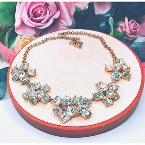 Vintage J. Crew Gold Tone Statement Collar Necklace